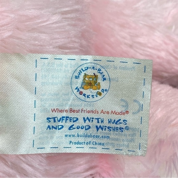Build A Bear Pink Teddy Bear - Picture 7 of 8